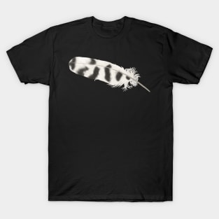 Snowy Owl Feather T-Shirt